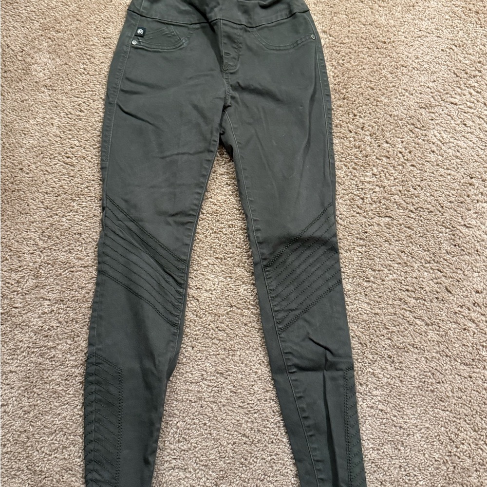 Rock & Republic Army Green Jeggings